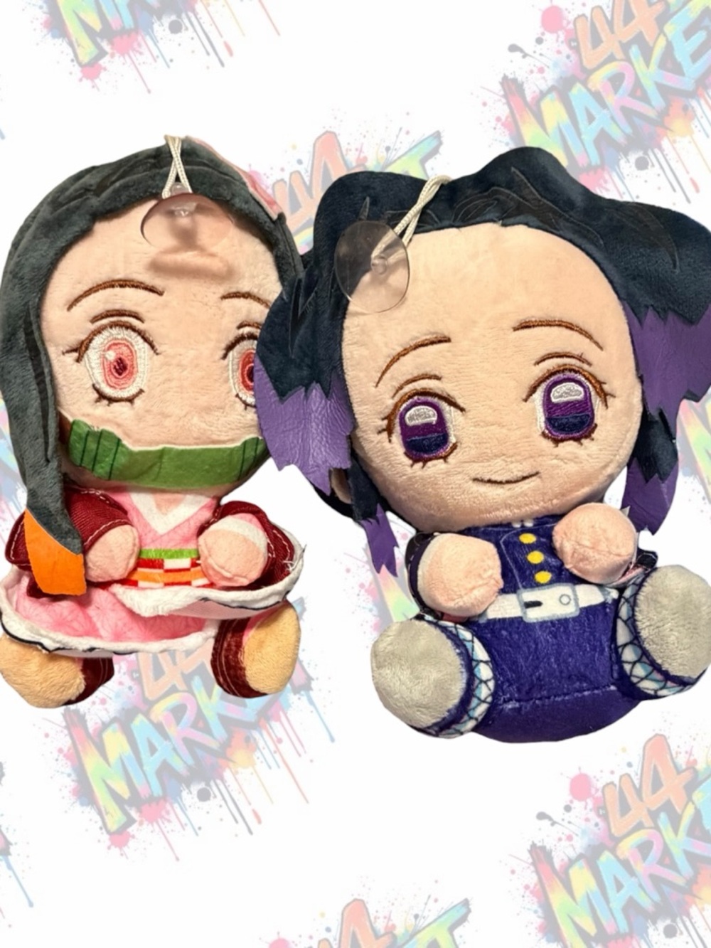 Demon Slayer Plush Anime Character Dolls - Set of 2